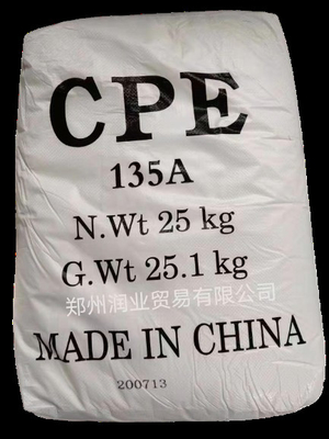 CPE 135A Chlorinated Polyethylene Elastomer Resin With Resilience And Low Volatile