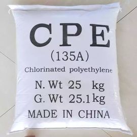 PVC Impact Modifier Chlorinated Polyethylene 135A For Pvc Foam Board