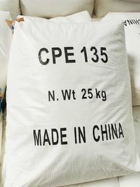 Chlorinated Polyethylene CPE 135A Antiflaming For PVC Profile